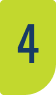 Green Color Four Icon