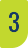 Green Color Three Icon